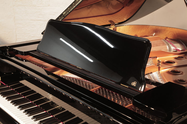 Shigeru Kawai piano music desk with beveled edge