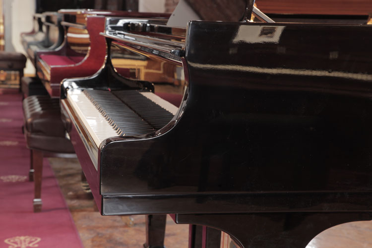 Steinway Model M rounded piano cheek