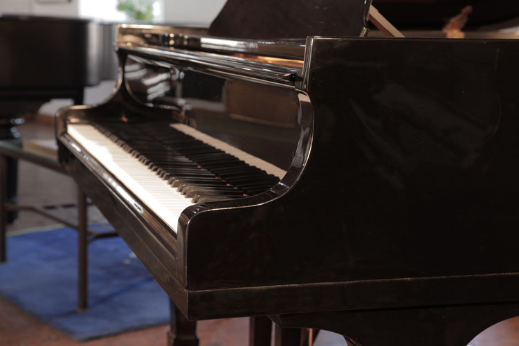 Steinway Model S rounded piano cheek 
