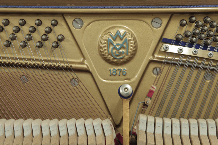 Welmar manufacturer's stamp on frame