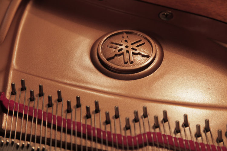 Yamaha manufacturer's stamp on frame