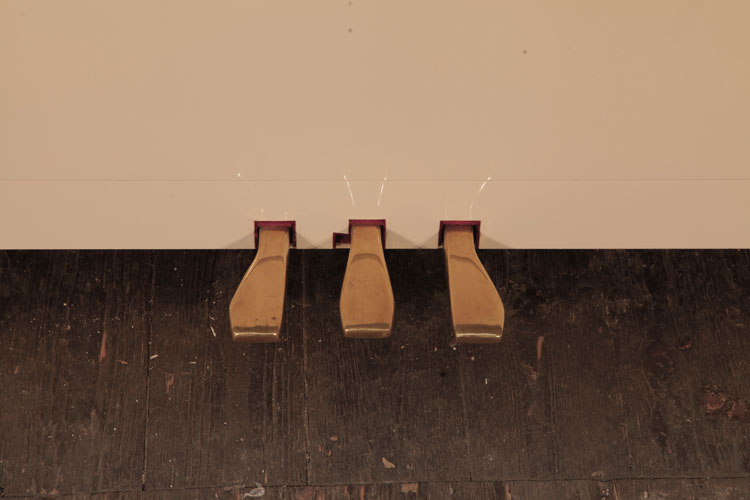 Yamaha brass piano pedals