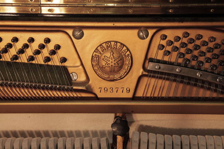 Yamaha  serial number on frame