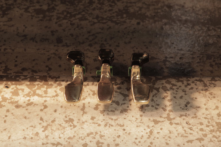 Yamaha brass piano pedals 