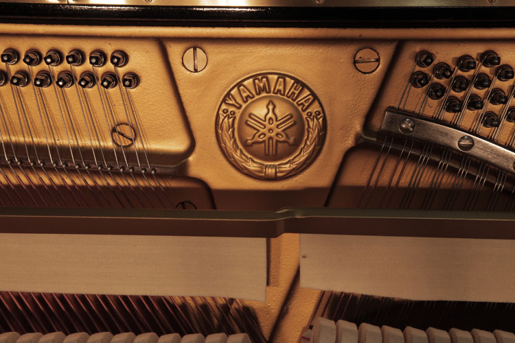 Yamaha manufacturer's stamp on frame