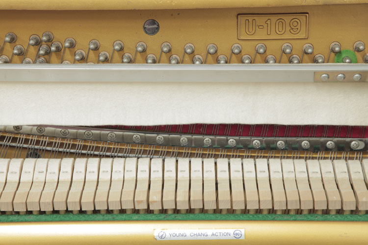 Young Chang U-109 model stamp on frame