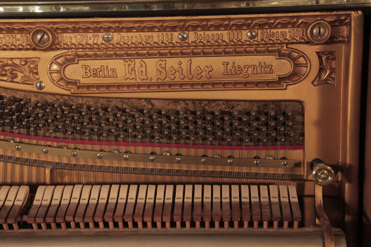 Seiler manufacturer's stamp on frame  