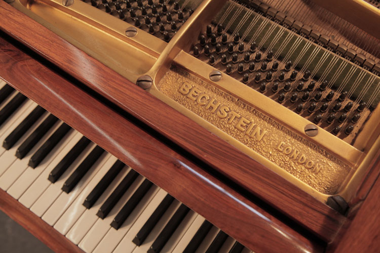 Bechstein manufacturer's stamp on frame