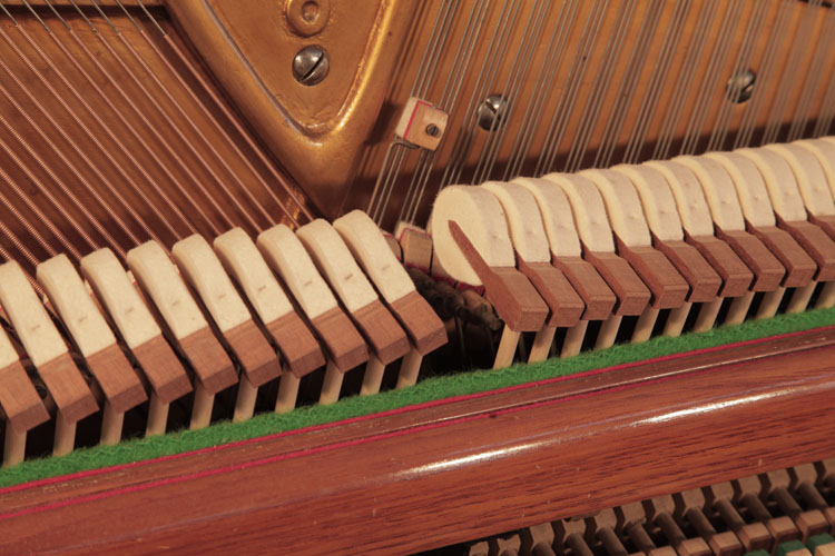 Bechstein  piano action detail