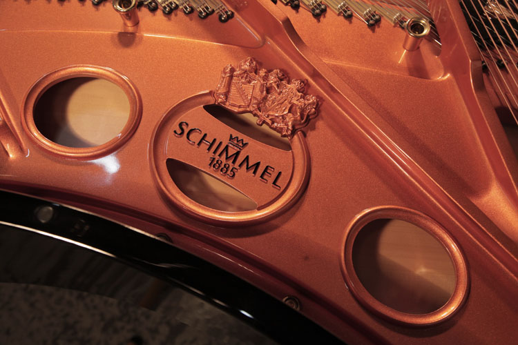 Schimmel manufacturer's stamp on frame
