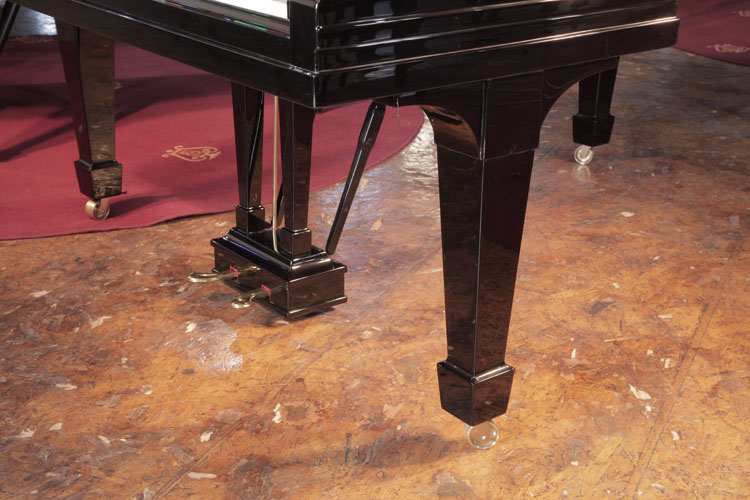 Steinway Model O spade piano leg