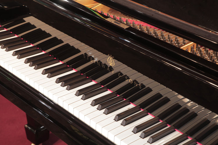 Steinway manufacturer's name on fall