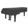 Nylon Proofed Grand Piano Cover made from 4 oz PU coated nylon with a water repellent finish. Available in black only.