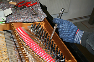 Steinway piano restoration
